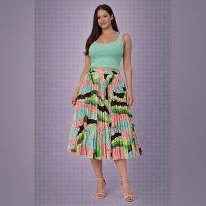 Gracia Multicolor A-Line Skirt